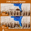 Topmart Carpet Rake with 60" Long Adjustable Handle