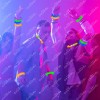 30 Pulseras Neon Gruesa Cyalume Luz Fosforescente Glow Stick
