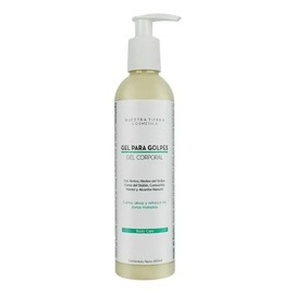 Nuestra Tierra Cosmética Gel para Golpes, Moretones y Dolores, Gel Corporal con Árnica y Alcanfor, 250ml