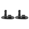 2PCS Inflatable Boat Tent Base PVC 180 Degree Rotation Kayak