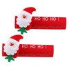 BUGUUYO Christmas Fridge Door Handle Covers 2pcs Decorative Handle Protectors
