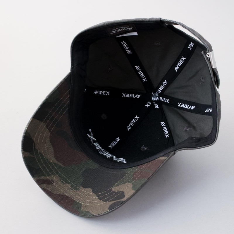 Avilex Men's Military 6 Panel Baseball Cap, Hat, Cotton Cap,