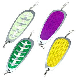 shymie Fishing Dodger Light Fly Spoon Lures Board Trolling Lake Land Ship Rigs Sakura Rainbow Trout Dark Glow Sarkan Included