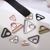 sourcing map 8 Pcs 1 3/4 Inch Triangle Buckles Adjuster