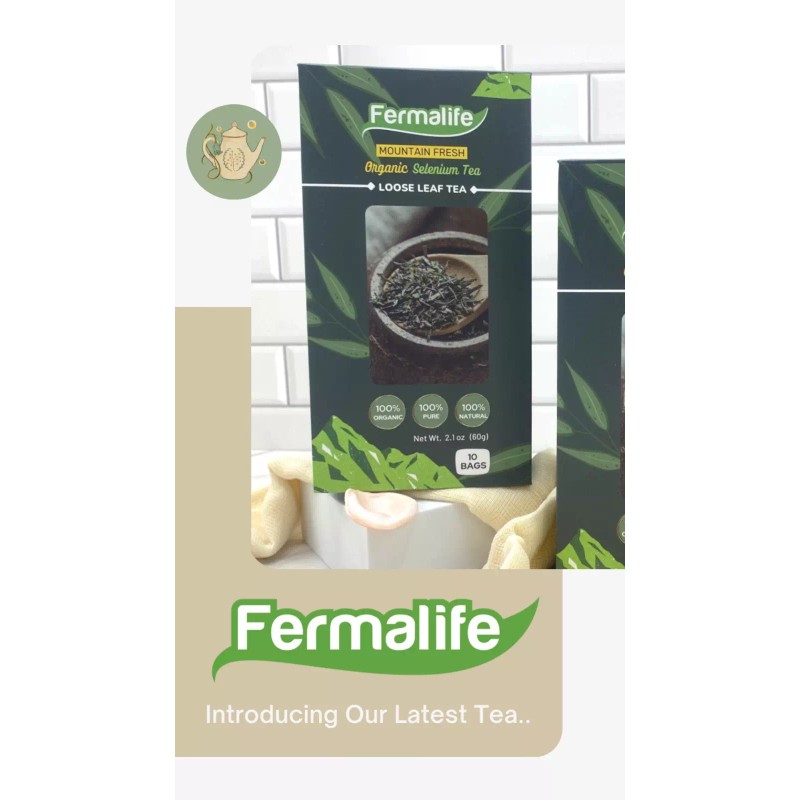 FERMALIFE Organic Mountain Fresh & Pure Selenium Roasted Oolong Loose
