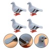 Toyvian 4pcs Pigeon Toy wind up bird toy kids pigeon