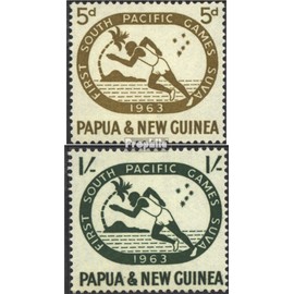 papua-Guinea 50-51 (complete.issue.) unmounted mint/never hinged ** MNH 1963 Südpazifische Sports Games (Stamps for collectors) Sports Other