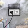 Uonlytech Flip Weatherproof Outlet Cover Water Proof Socket Box Self