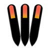 Mont Bleu Coloured Glass Nail File, in Black Velvet Case,