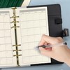 Spiral Notebook Refill Weekly Planner Refill,Undated 6 Hole Insert Paper,for