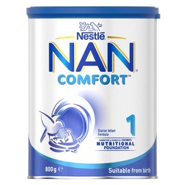 Nestle NAN Comfort 1 Infant Formula (From Birth) 800g (Limit 2 per order)