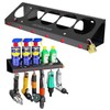 UNITEDPOWER Pneumatic Tool Holder Lockable/Aerosol Rack Combo, Wall Mounted Spray
