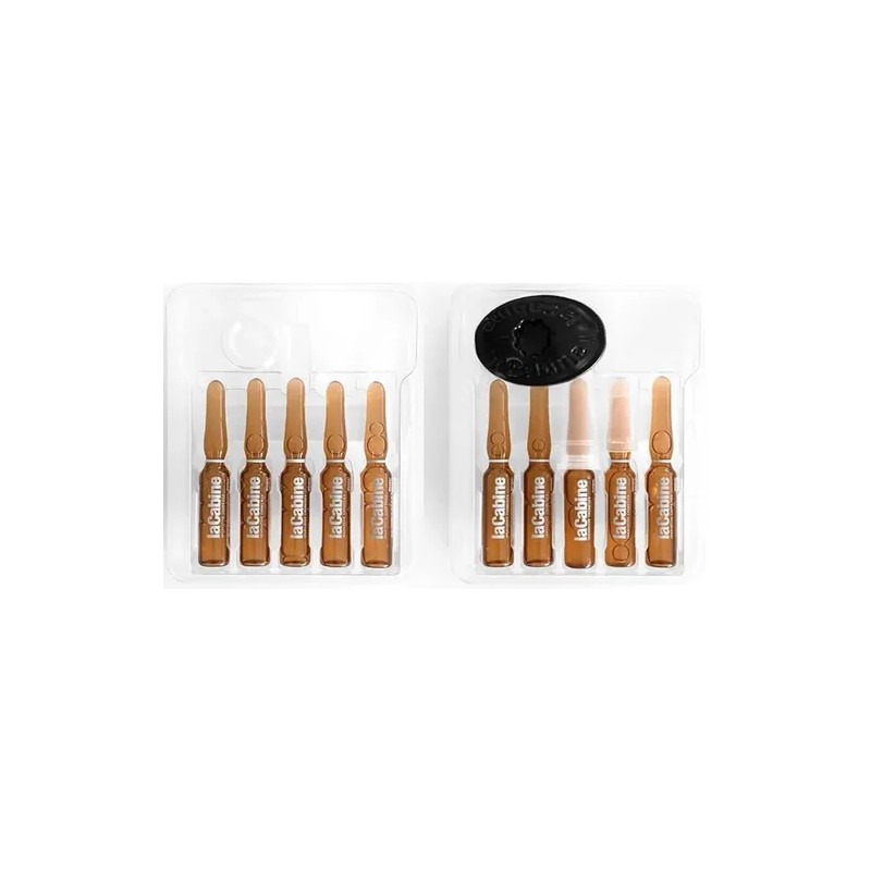 Ampollas Faciales LaCabine Vitamina C 15 para Luminosidad y Manchas