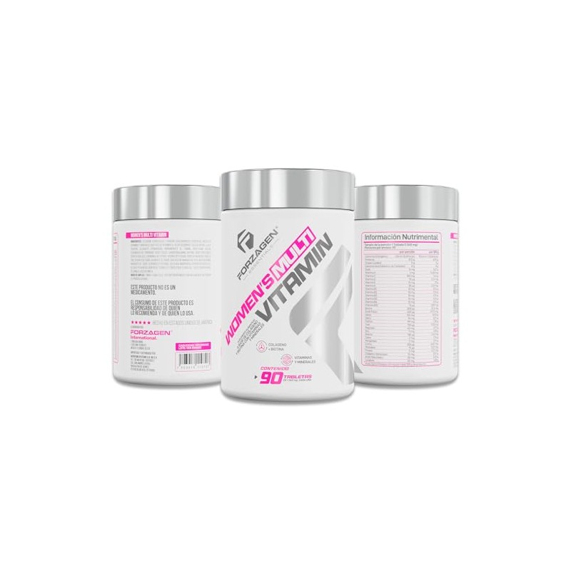 Forzagen Suplemento Alimenticio Women Multivitamin Multivitamínico Mujer Servicios Complejo Belleza