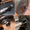 yuntop 1 Pair Barbell Clamps of Locking 1'' Diameter Standard