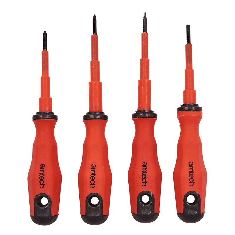 Amtech L0870 4 Piece Screwdriver Set