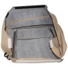 Ford Leather Driver Bottom Seat Cover Beige W/ Foam Cushion