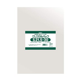 Shimojima 006753029 OPP Bags, Crystal Pack, S, 21.5-30, 100 Sheets