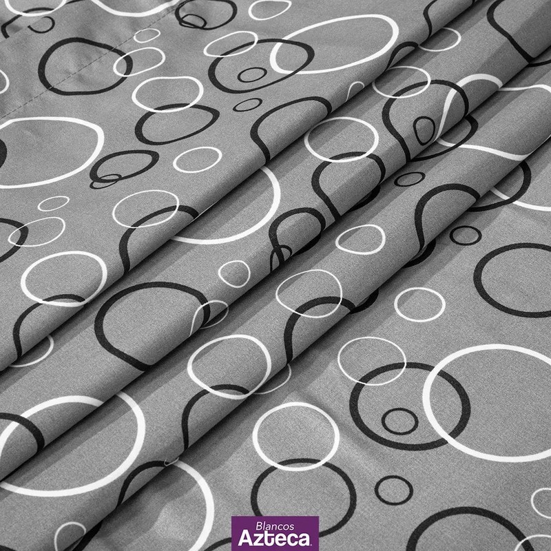 Blancos Azteca sábanas matrimoniales microfibra estampado color travel