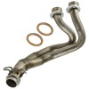 Caltric Exhaust Pipe w/ Gaskets For Yamaha Rhino 700 YXR700F