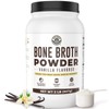 Left Coast Performance 32oz Vanilla Bone Broth Protein Powder From