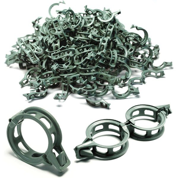 Plant Support Clips Reusable Clips for Tomatoes, Peppers and Climbing