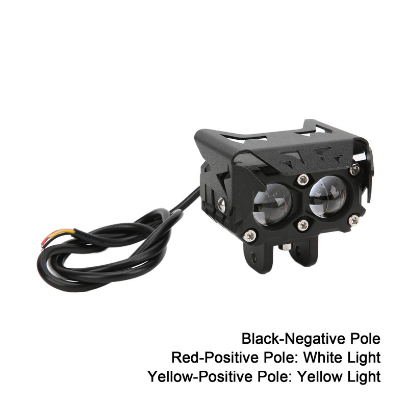 2pcs LED Spotlights 120W 4500LM Yellow White Spot Lamp IP67