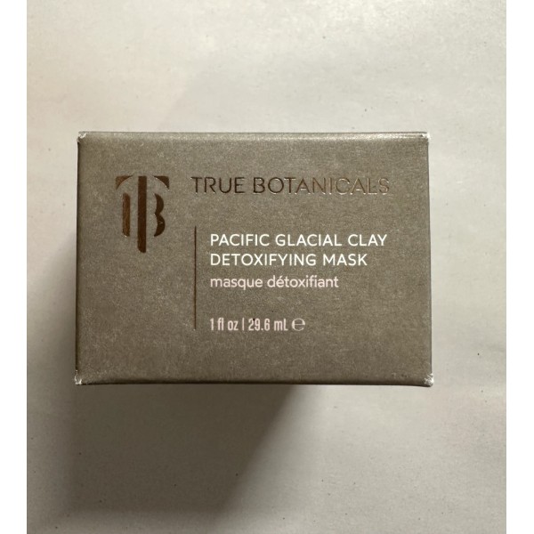 True Botanicals Pacific Glacial Clay Detoxifying Mask New In Box