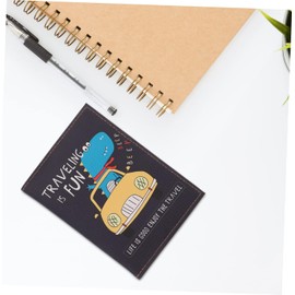 COLLBATH Cartera para Niño, Funda para Pasaporte de Viaje en Pu, Diseño Compacto y Portátil, Adecuado para Guardar Documentos y Tarjetas Seguridad