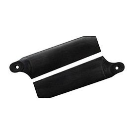 KBDD 92mm 3D Midnight Black Tail Rotor Blades #4064