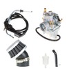 Carburetor Carb with Air Filter Replacement for Yamaha PW80 Y-Zinger