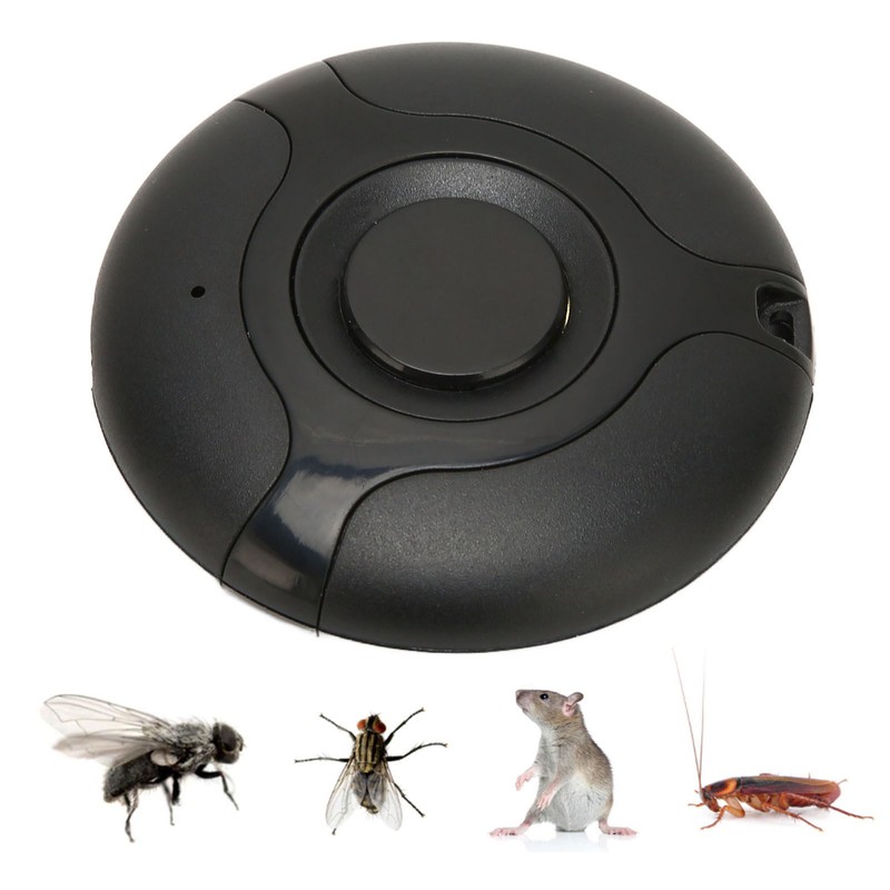 Ultrasonic Pest Repeller Mosquito Bug Repellent 13‑95KHz Portable for Travel