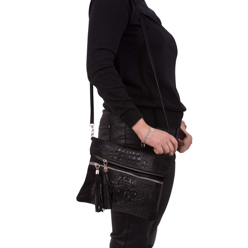 Clutch , Shoulderbag (24,5 / 21 (28) / 2) real