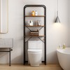 soges 3-Tier Bathroom Storage Rack, Freestanding Over The Toilet Storage