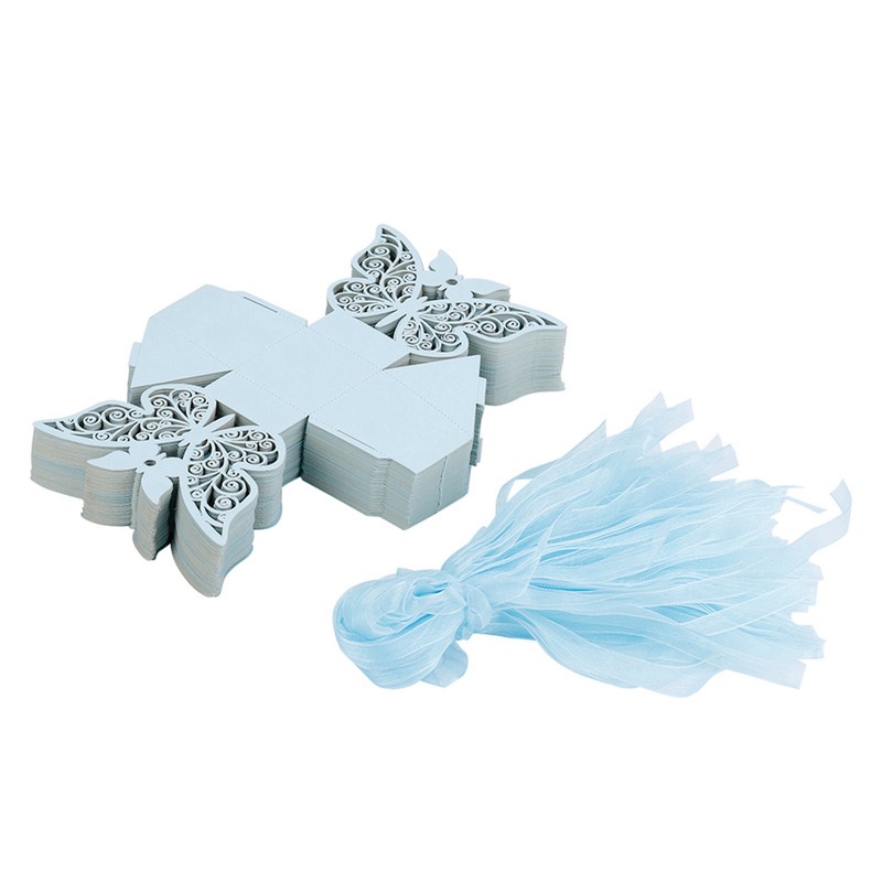 100PCS Wedding Favor Sugar Chocolate Boxes Wedding Decoration for Wedding