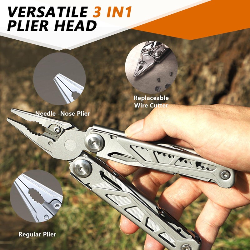 Multitools, Mini Multitool Plier, Portable Multi Tool Pliers, Foldable Multitool