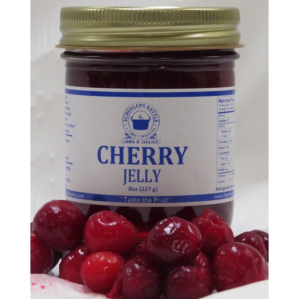 Cherry Jelly, 8 oz