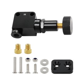 Shkalacar Brake Proportioning Valve, Adjustable Proportioning Valve Knob Pressure Adjustments Range from 100-1000 PSI 260-8419