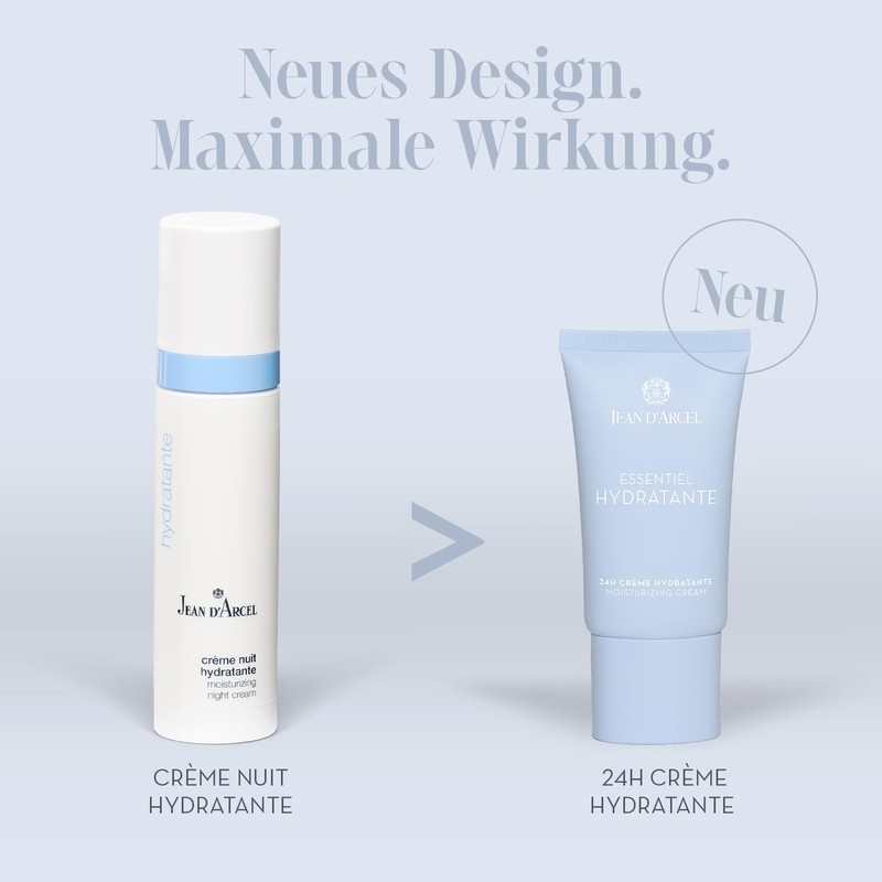 JEAN D'ARCEL ESSENTIEL Moisturising Face Cream - 24H CRÈME HYDRATANTE