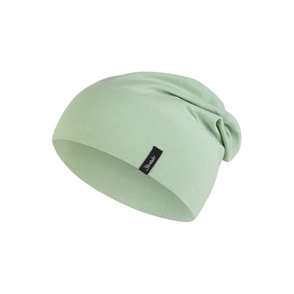 Sterntaler Unisex Ocs Beanie Plain Hat, ice green