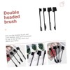 Outanaya 4Pcs Double Ended Eyebrow Brushes Hair Combs Set for