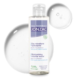Eau Thermale Jonzac Organic Rehydrate Moisturizing Micellar Water – Gentle Makeup Remover – Hydrating Formula for Sensitive Skin – Dermatologist Tested – Travel Size – 3.38 Fl Oz