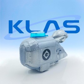 Hot Wheels Grumobile (Silver) 10/10 HW Screen Time - 2024-180/250 (Short Card) - includes a KLAS Car Keeper Protector Case - HTB39