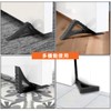 Sliding Door Stopper, Set of 4, Strong Fixing, Rubber, Resilient,