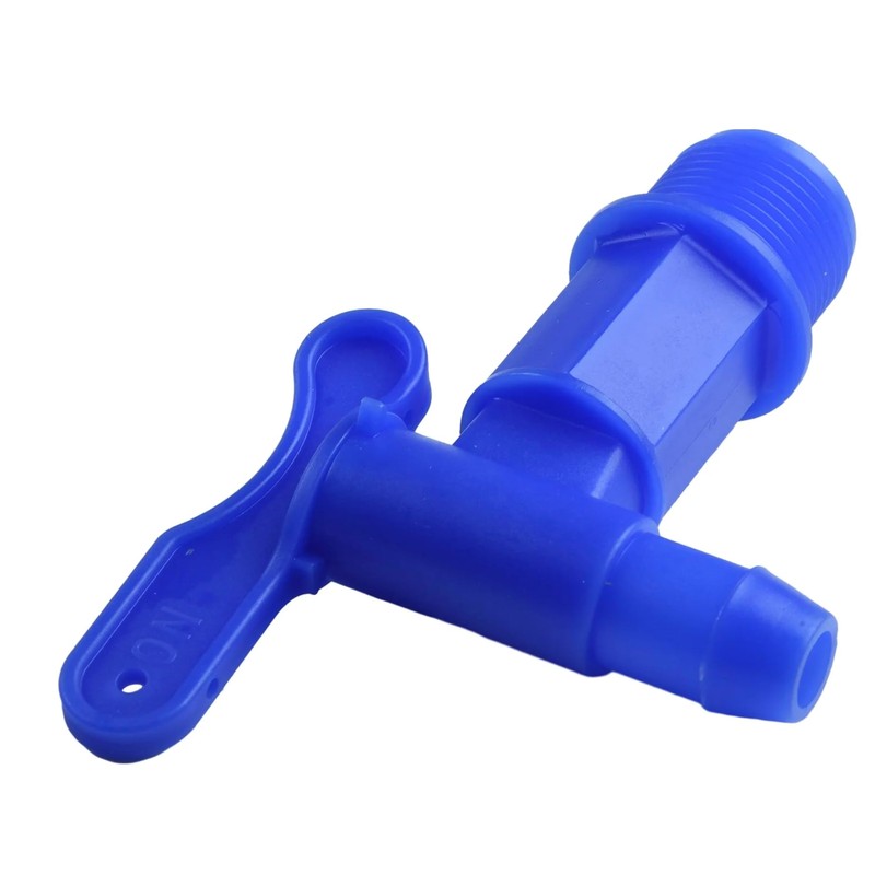 NDS CARAVAN ACCESSORIES- WATER BUTT REPLACEMENT TAP - BLUE
