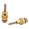 20 Pcs Air Conditioning Valve Core Aluminum Alloy Copper Automotive