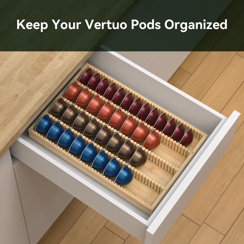 WELL WENG for Nespresso Vertuo Capsules - Premium Bamboo Coffee