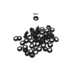 Trimming Shop 5mm Black Eyelets Grommets with Washers for Clothing,