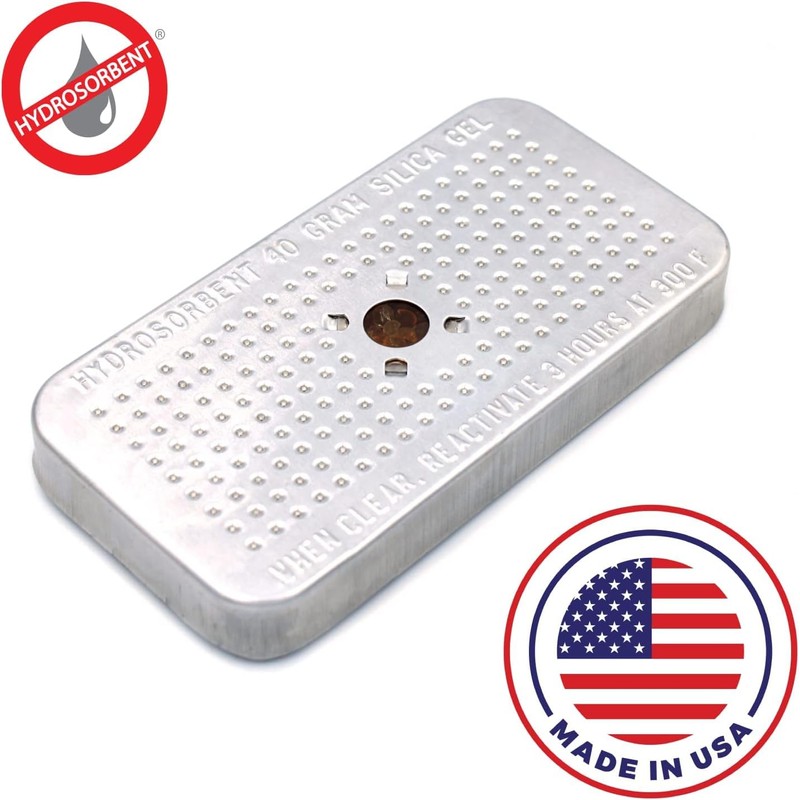 HYDROSORBENT OSG-40 Silica Gel Dehumidifier Desiccant 40 Gram Orange