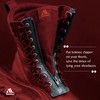 Soletec Leather Lace-in Boot Zipper Inserts for All Brands, Tieless